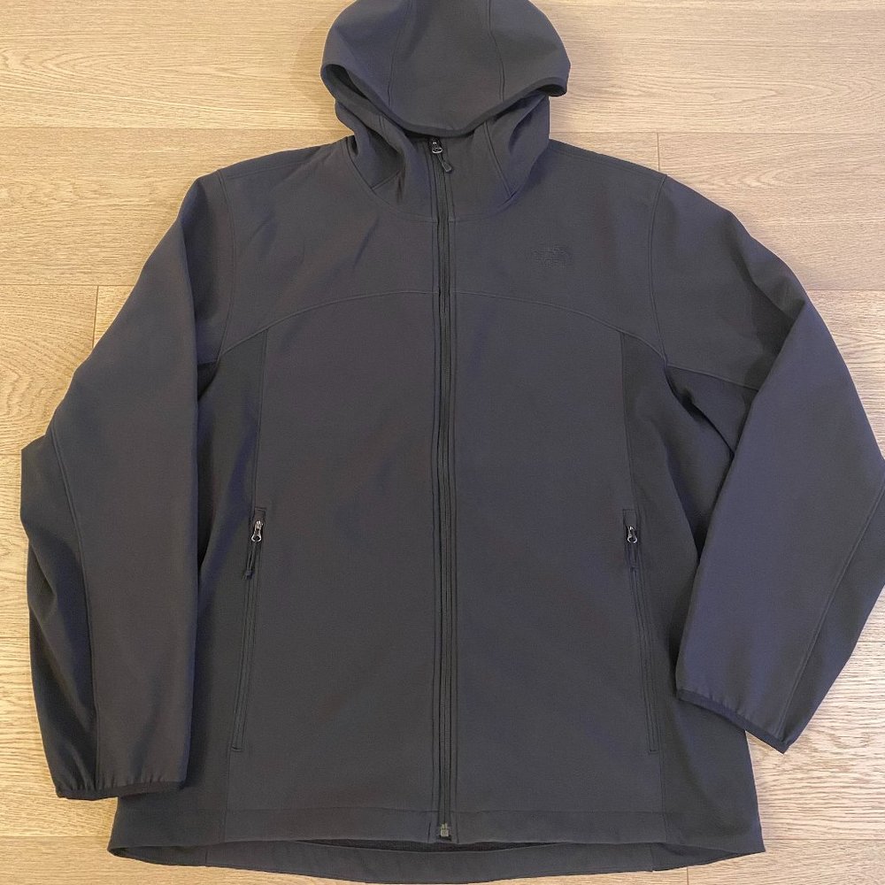 The North Face Men's Windwall Fleece Jacket - Black - XL